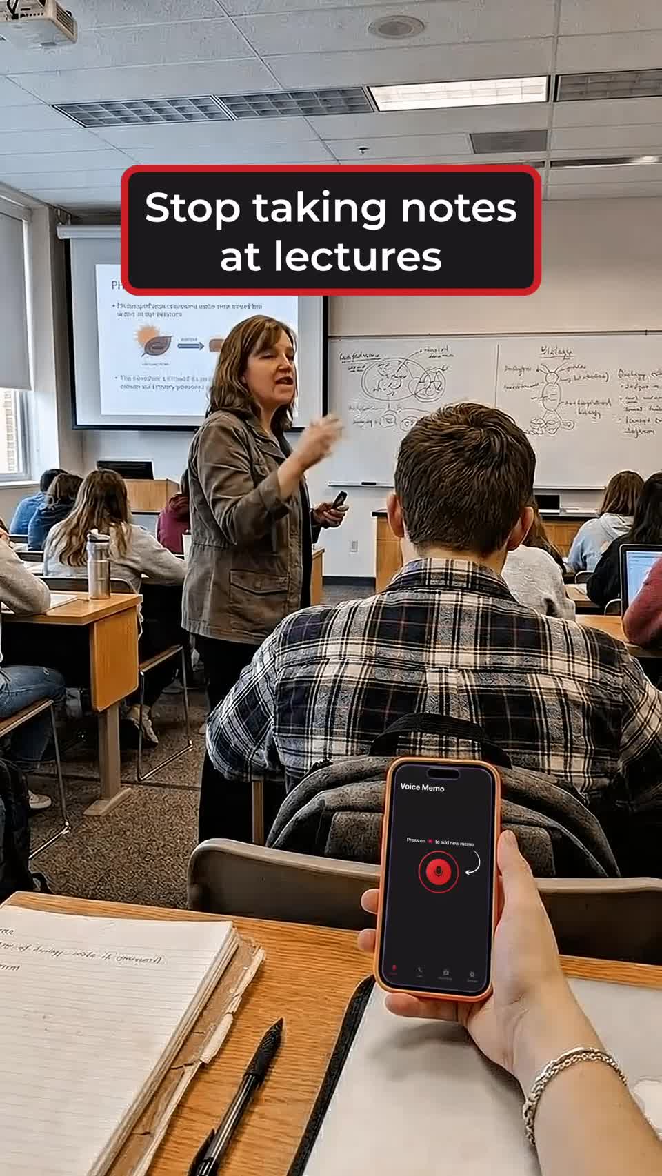 AI Note Taker ad creative