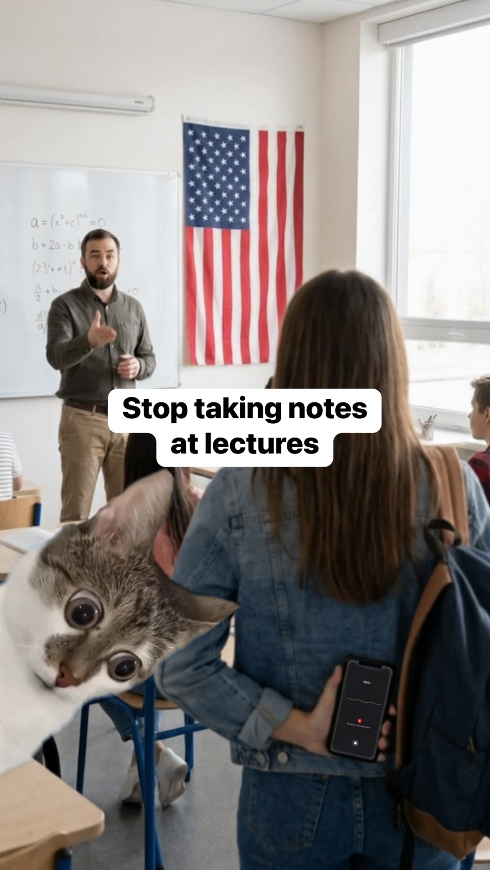 AI Note Taker ad creative
